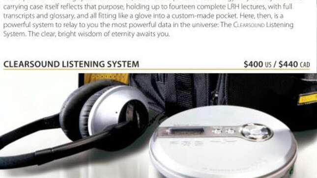 Image for article titled The Scientology Christmas Catalog Is Totally Insane