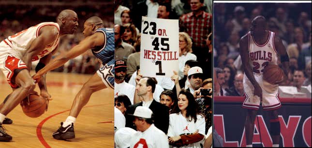 Jordan reverts back to No. 23. (Photo credit: Getty)