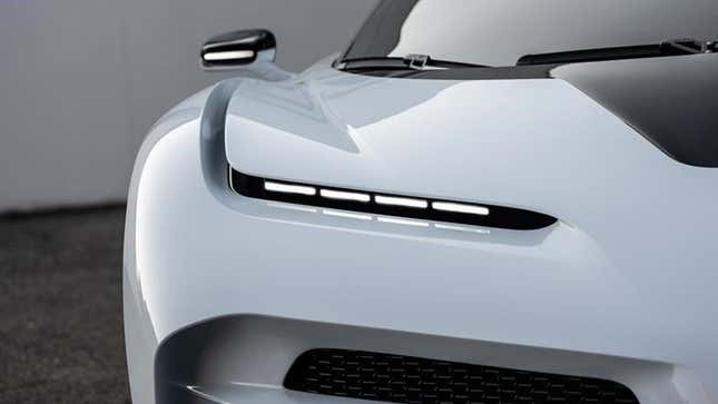 Image for article titled Here's The Bugatti EB110-Inspired Centodieci Before You're Supposed To See It