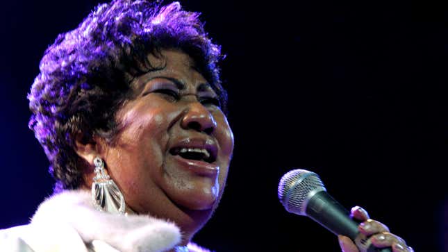 Aretha Franklin in 2008