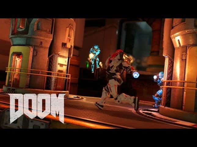 The New <i>Doom</i>'s Multiplayer Looks Just Like <i>Unreal</i>