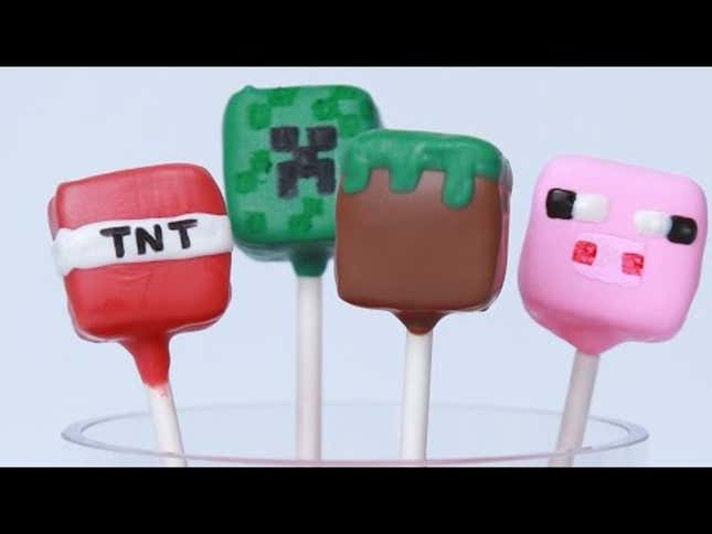 How To Make Your Own <em>Minecraft</em> Candy Pops