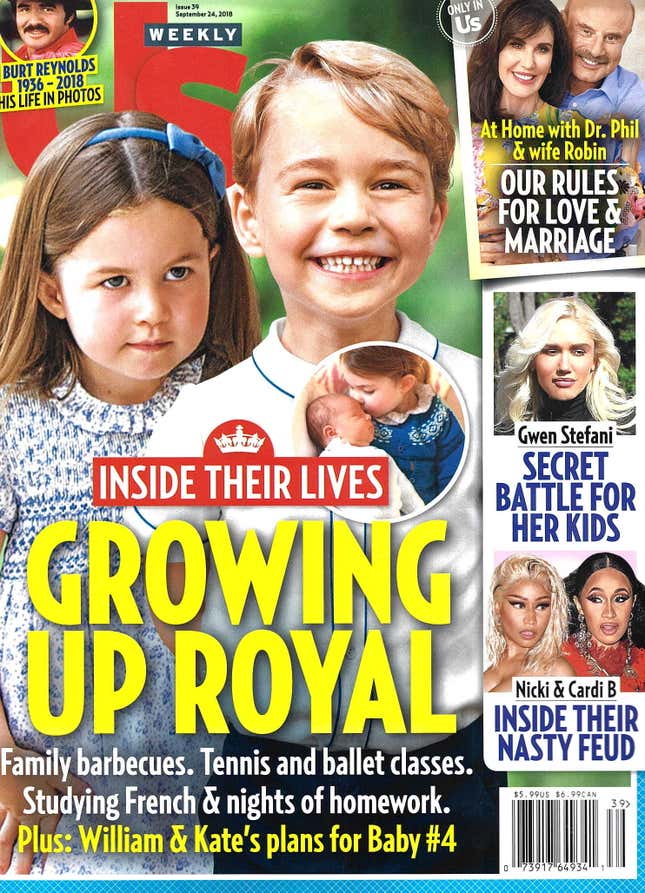 Image for article titled This Week in Tabloids: Meghan Markle Exists, As Do Kate Middleton's Kids