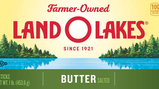 Image for article titled Predictably, Land O’Lakes package change causes a Twitter war [Updated]