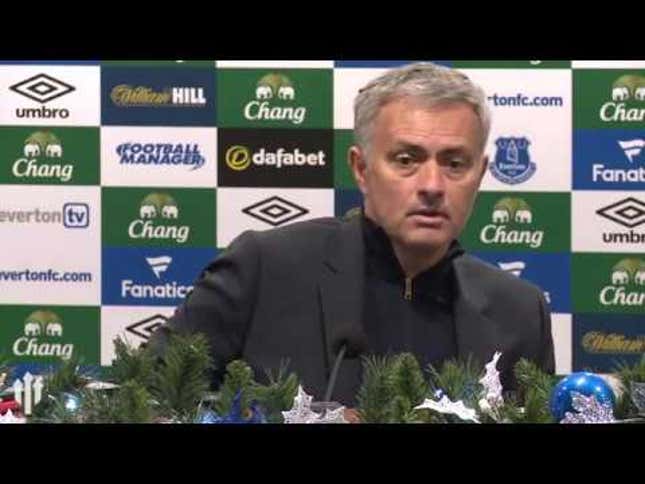 José Mourinho Is Not Good At Losing<em></em><em></em>