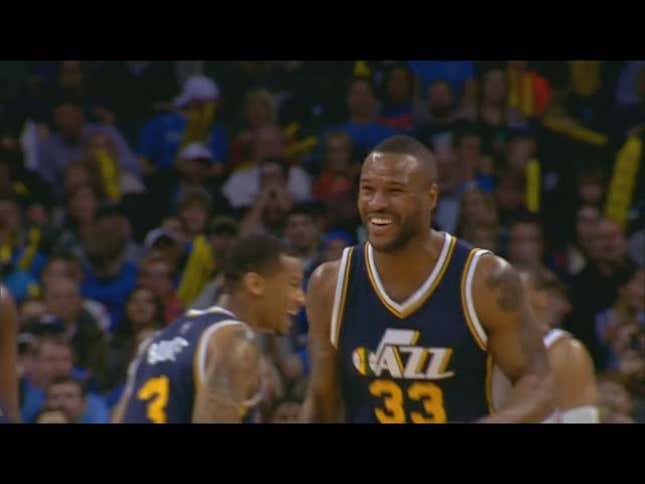 Trevor Booker Scores Volleyball Pass Shot With 0.2 Seconds Remaining