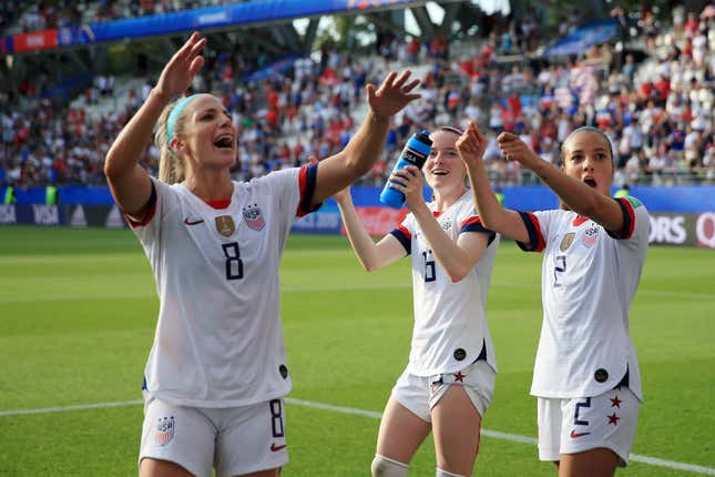 Image for article titled Snapshots of the US Women's Soccer Team Destroying Their Enemies