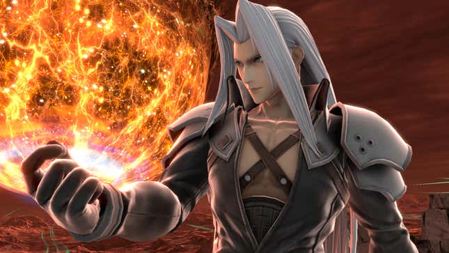 The last time Sephiroth made a Nintendo Direct appearance, this monster killed Mario. Never forget!