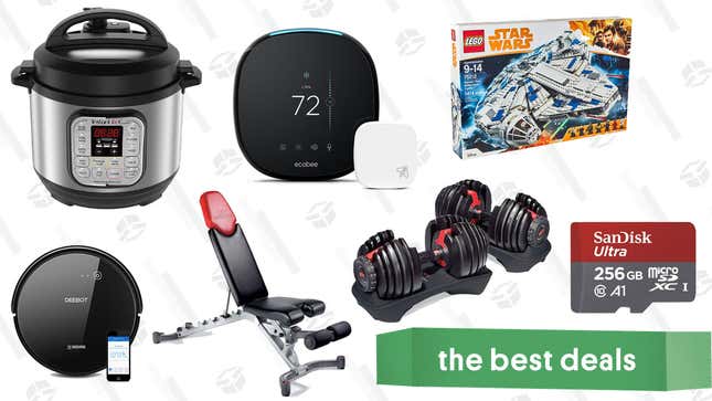Image for article titled Monday&#39;s Best Deals: Instant Pot Mini, SanDisk, Bowflex, and More