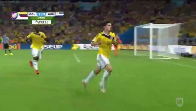 The James Rodríguez Golazo, As Called On Colombian Television
