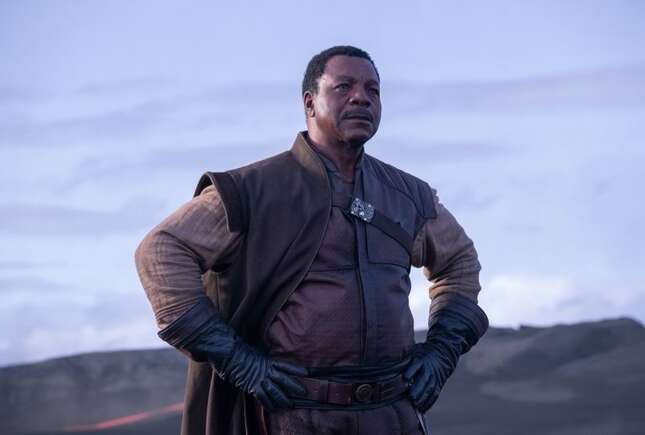 Greef played by Carl Weathers.