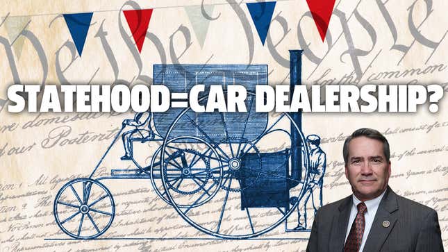 Image for article titled Congressman Argued Against D.C. Becoming A State Because He Thought It Had No Car Dealerships