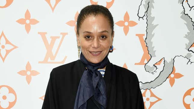 Samira Nasr attends the Louis Vuitton X Grace Coddington Event on October 25, 2018, in New York City.