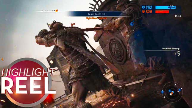 <i>For Honor</i> Player Gets Two For One Execution
