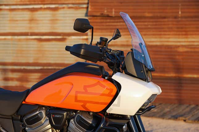 Image for article titled The 2021 Harley-Davidson Pan America 1250 Does Everything You Doubted It Could
