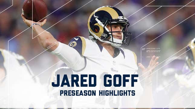 Jared Goff Looks Kinda Butt
