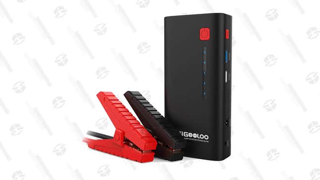 GOOLOO Car Jump Starter | $43 | Amazon | Clip coupon + code J6EW5VKU
