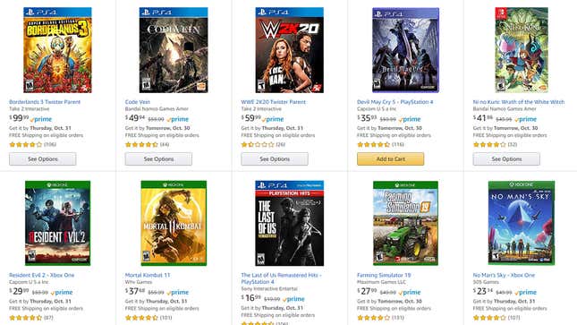 Buy 3, Get One Free Video Games | Amazon
