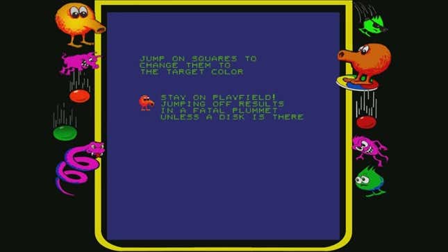 <em>Q*Bert</em> Rebooted For Today's Short Attention Span Gamers