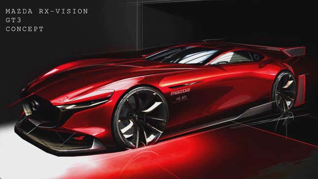 Image for article titled Stop Teasing And Give Us The RX-Vision GT3 Already, Mazda