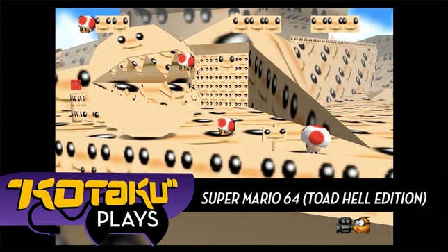 Nightmare <i>Super Mario 64</i> Mod Replaces Every Texture With Toad's Face