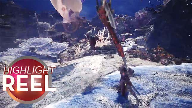 <i>Monster Hunter </i>Player Launches Friend At Beast