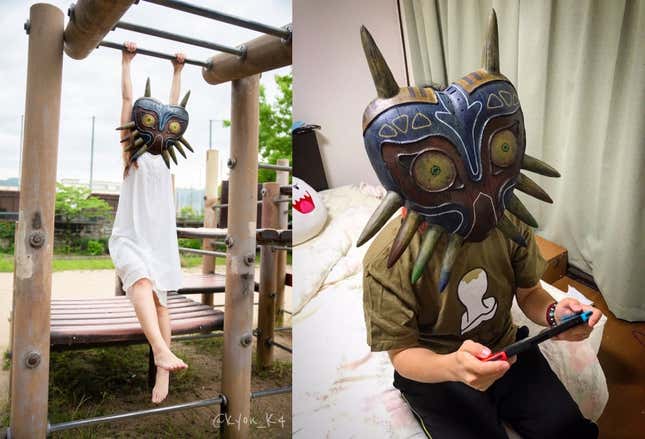 Image for article titled Here&#39;s An Excellent Majora&#39;s Mask Replica