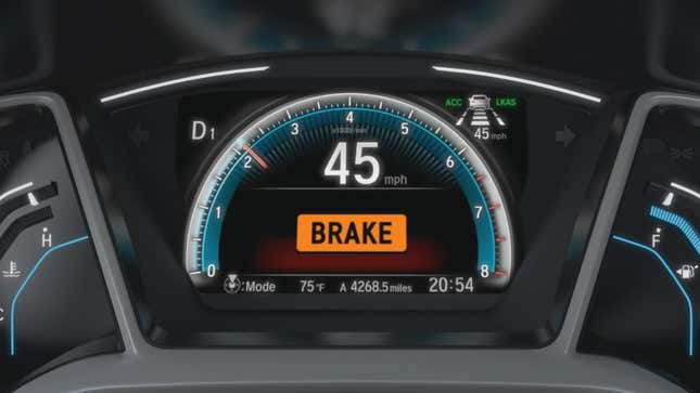 Image for article titled Faulty Automatic Braking Has Drivers Afraid Of Their Own Cars: Report