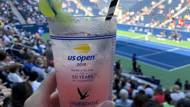 Image for article titled PSA: You Probably Have Access To Free Snacks and Drinks at the U.S. Open. Just Check Your Wallet.