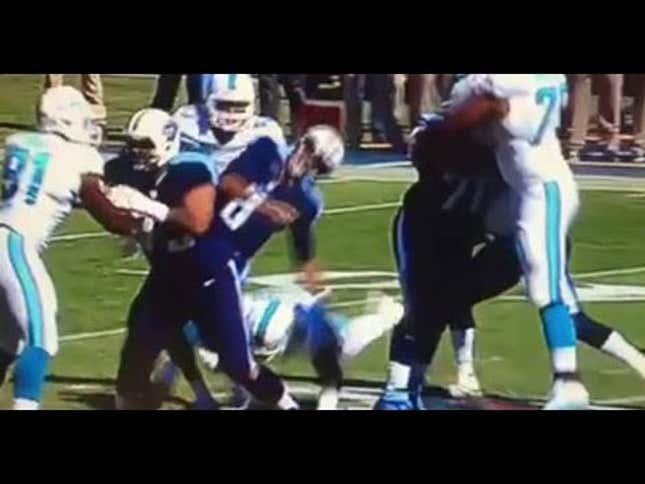 Marcus Mariota Has Sprained MCL After Late And Low Hit