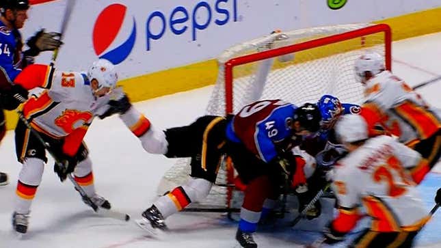 Johnny Gaudreau Got High-Sticked And Then Ejected For Complaining About It