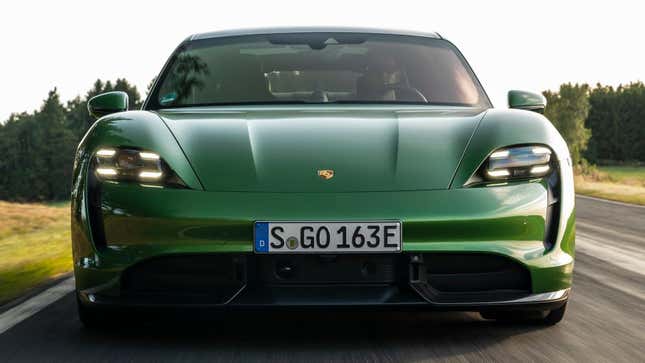 Image for article titled The Porsche Taycan Turbo S Can Do 0 To 60 In 2.4 Seconds