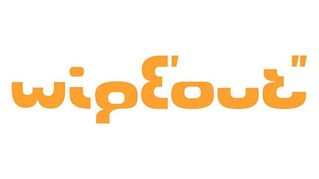 Image for article titled The Making Of Wipeout&#39;s Logo, An All-Time Classic