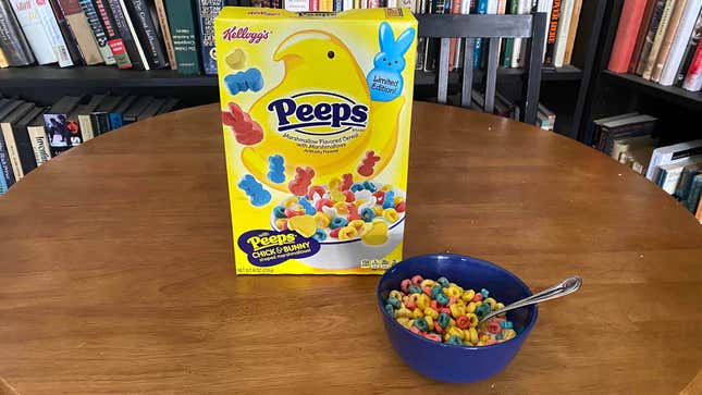 Image for article titled Peeps, the new breakfast of champions