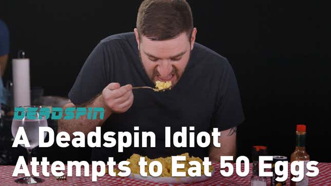 I Tried To Eat 50 Eggs And Failed Disgustingly
