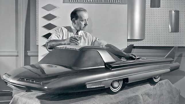 Image for article titled Ford&#39;s 1958 Nucleon Concept Was &#39;Atoms For Peace&#39; On Wheels