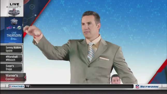 Kurt Warner Frames Whole NFL Net Segment Around His Creationist Beliefs