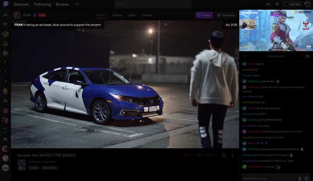 Twitch’s new picture-in-picture ad system