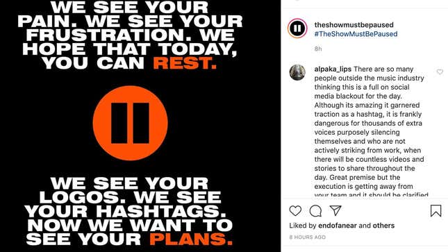 Image for article titled A Music Industry Blackout Is in Effect, But Who Benefits?