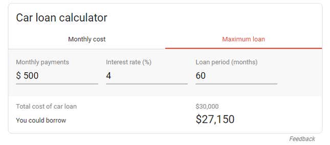 Image for article titled How Much Money Should I Put Down on a Car Loan?