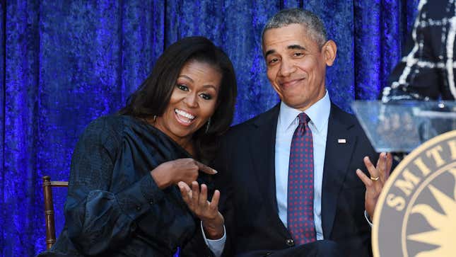 Image for article titled The Obamas making a kids’ food show called Listen To Your Vegetables & Eat Your Parents