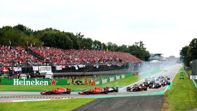 Image for article titled The Italian Grand Prix To Be Held At Monza Until 2024