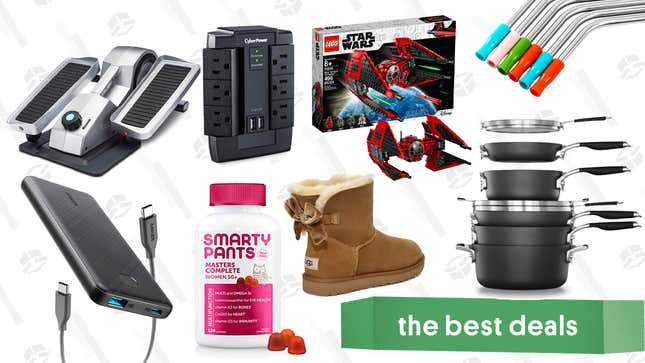 Image for article titled Monday&#39;s Best Deals: AmazonBasics Fitness, SmartyPants Vitamins, UGGs, and More