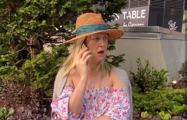 Image for article titled ‘She’s Playing the Black Card’: NYC Karen Repeatedly Calls Police on Black Woman for...Sitting in a Public Park