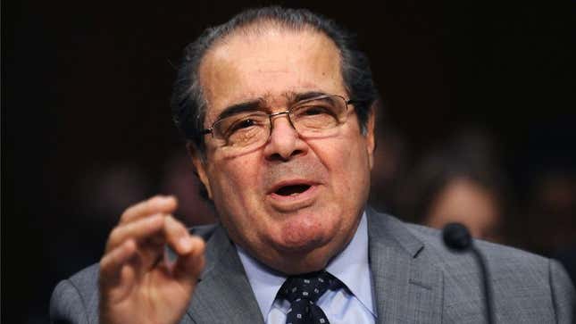 Image for article titled Scalia Unable To Name All 9 Supreme Court Justices