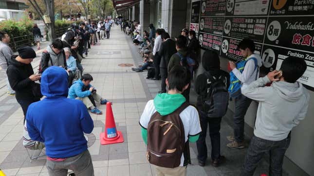 Once Again, Japan Lines Up For The PlayStation VR<em></em>