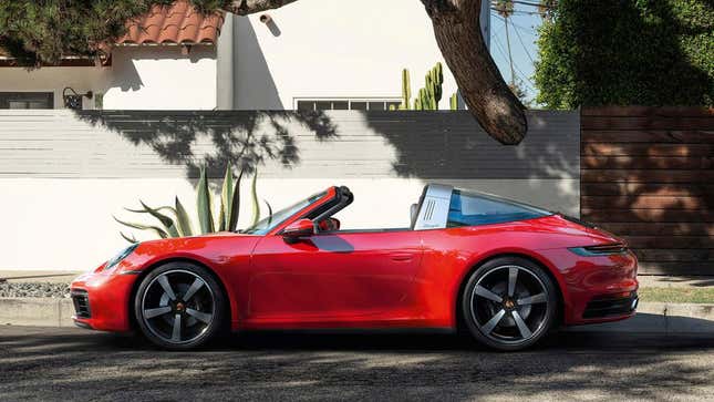 Image for article titled The 2021 Porsche 911 Targa Takes 7 More Seconds To Drop Its Roof Than A Regular Cabriolet