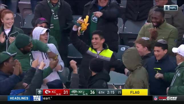 Marcus Peters Melts Down, Throws Official's Flag Into Stands<em></em><em></em>