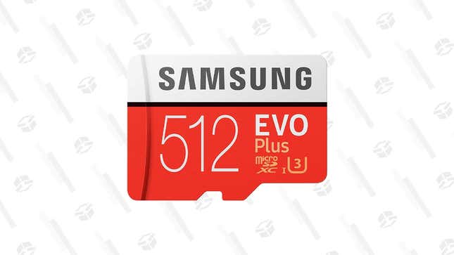 Samsung 512GB Evo Plus Micro SD Card with Adapter | $90 | Amazon