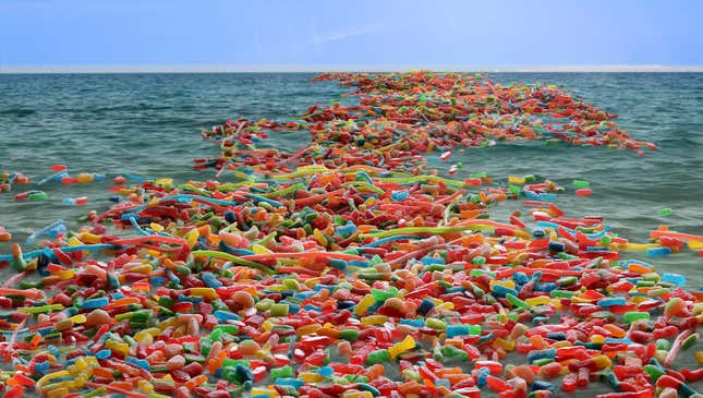 Image for article titled Environmentalists Warn Swedish Fish Population Being Decimated By Great Pacific Sour Patch